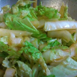 簡単　白菜の韓国風サラダ
